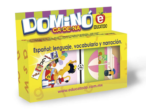 Dominó Cuenta Vacaciones - Educatodo material didáctico y juegos educativos - Educatodo