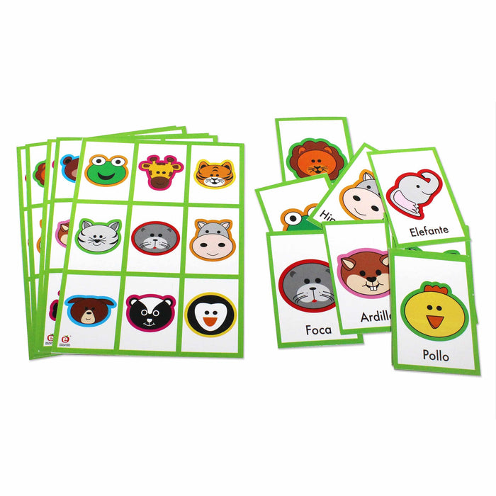 Lotería Arcoíris Zoobolitas - Educatodo material didáctico y juegos educativos - Educatodo