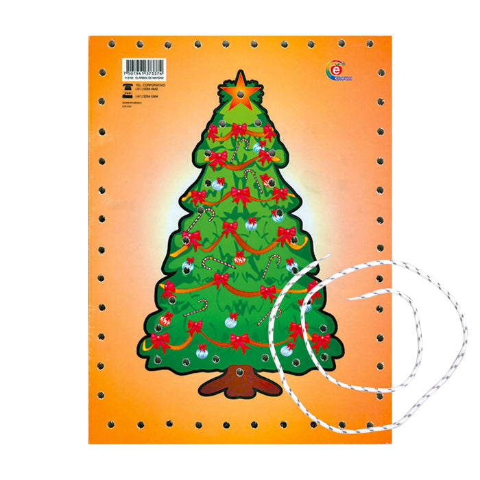 Figura de Ensarte Árbol de Navidad