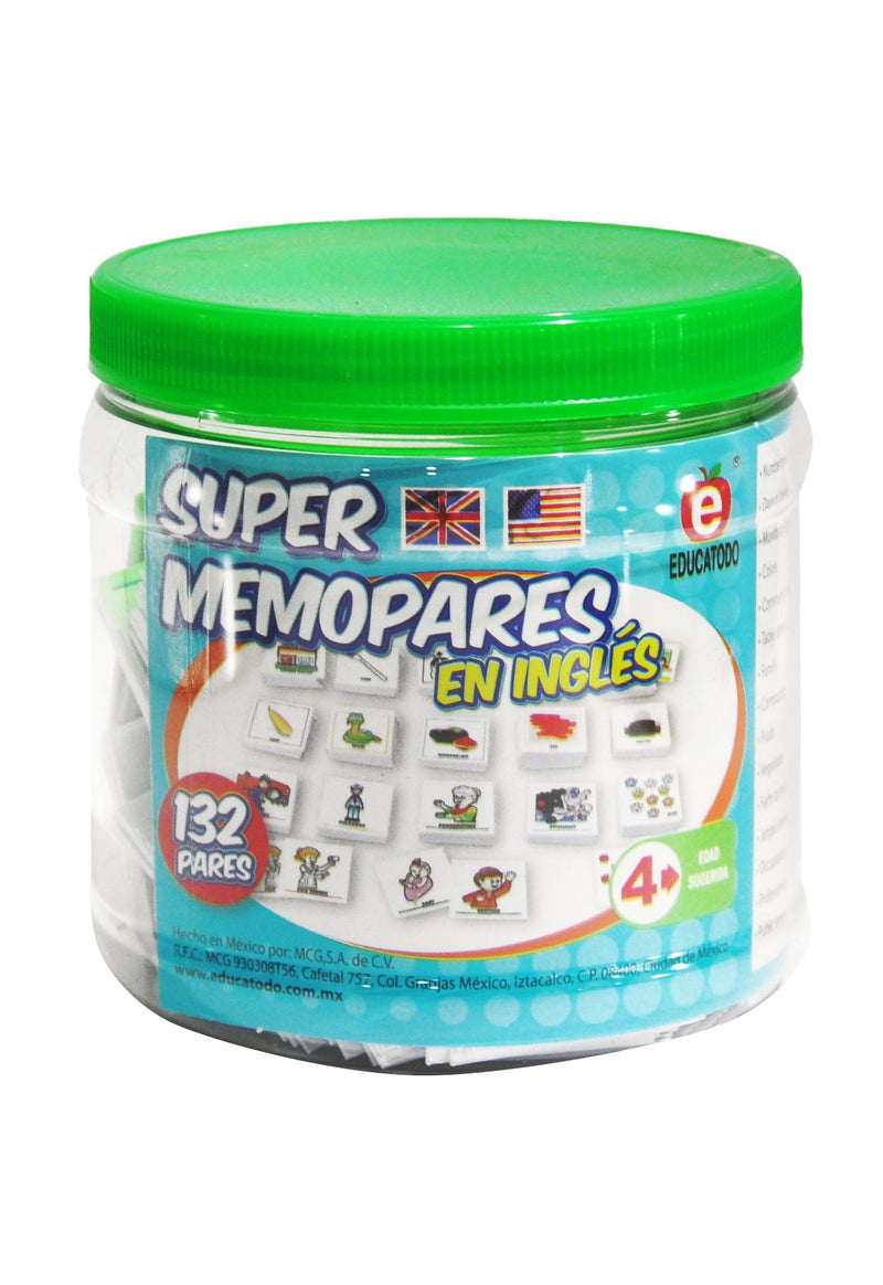 Super Memopares en Inglés