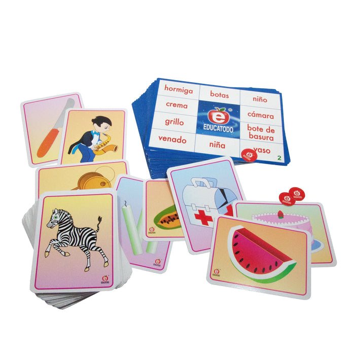 Lotería Educatodo Texto Imagen