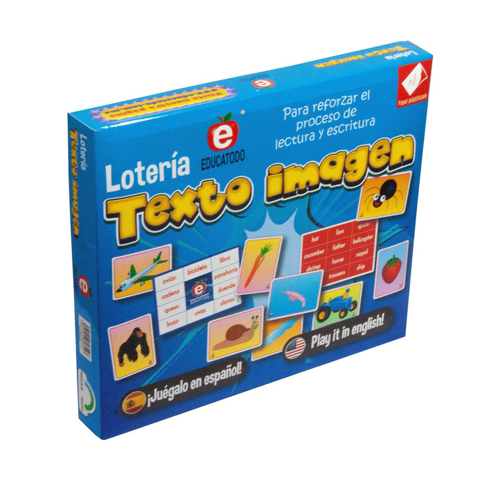 Lotería Educatodo Texto Imagen