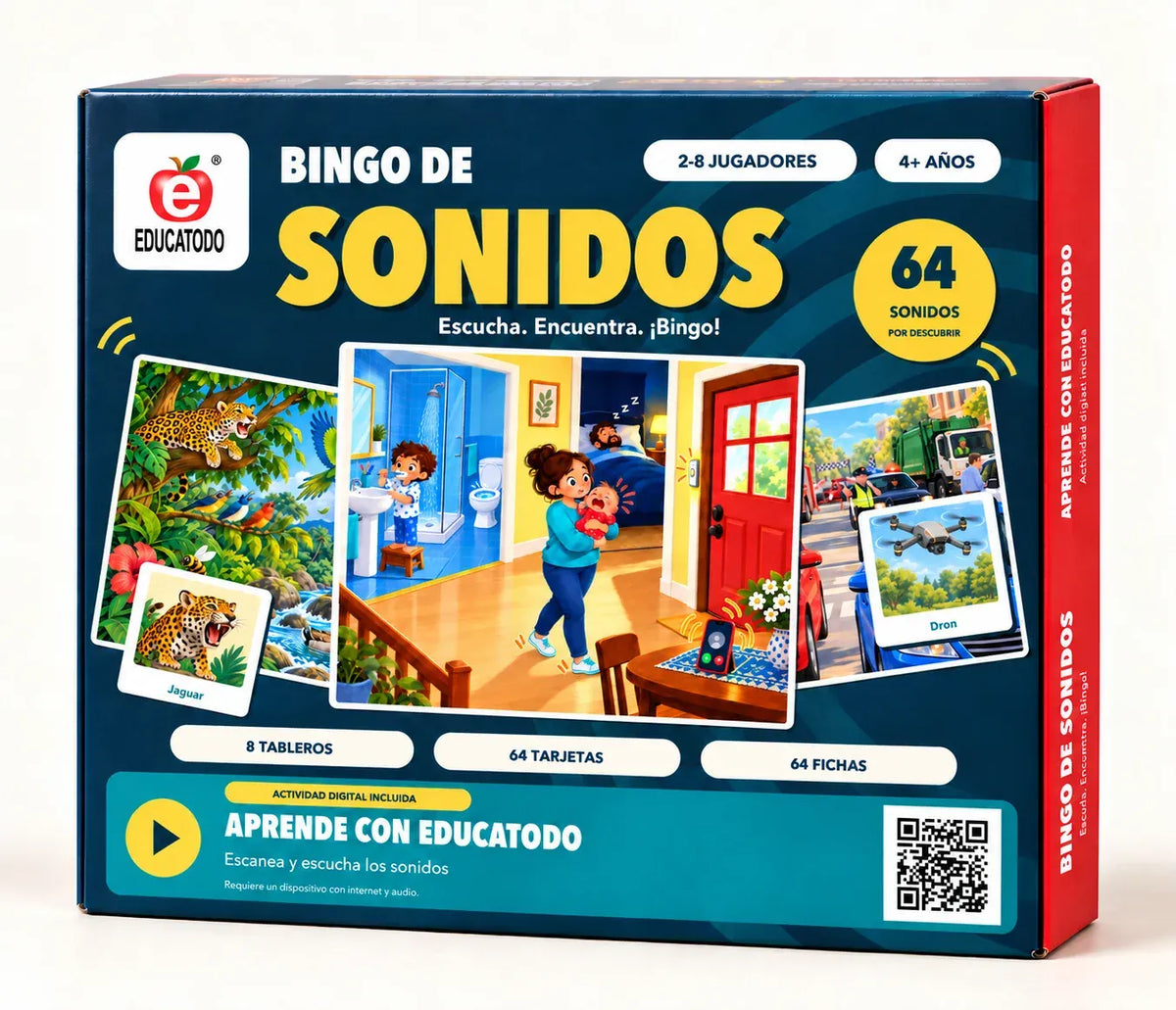 Caja de Bingo de Sonidos Educatodo, nueva edición
