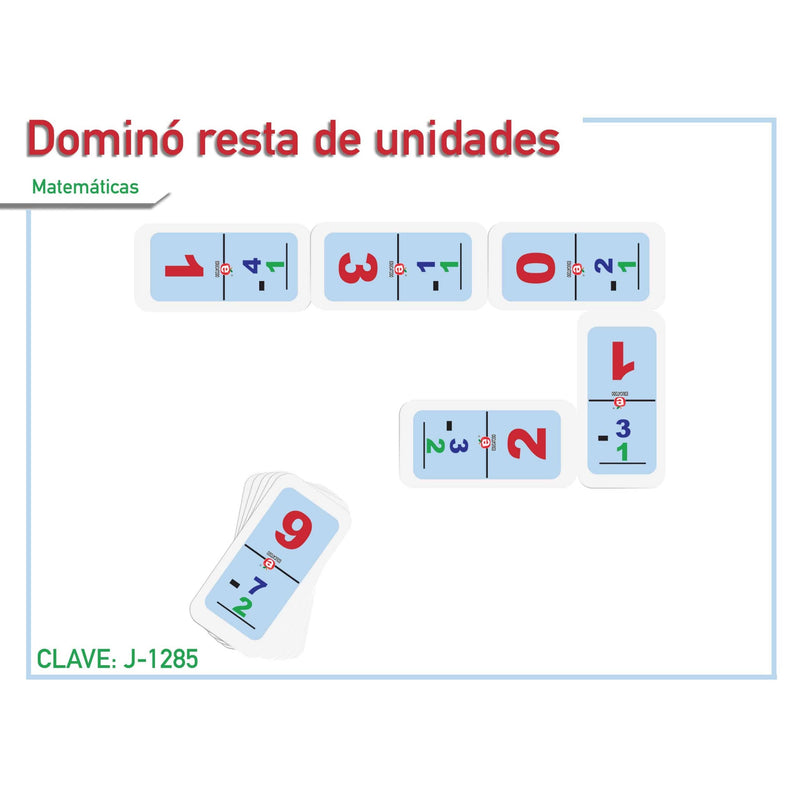 Dominó Resta de Unidades