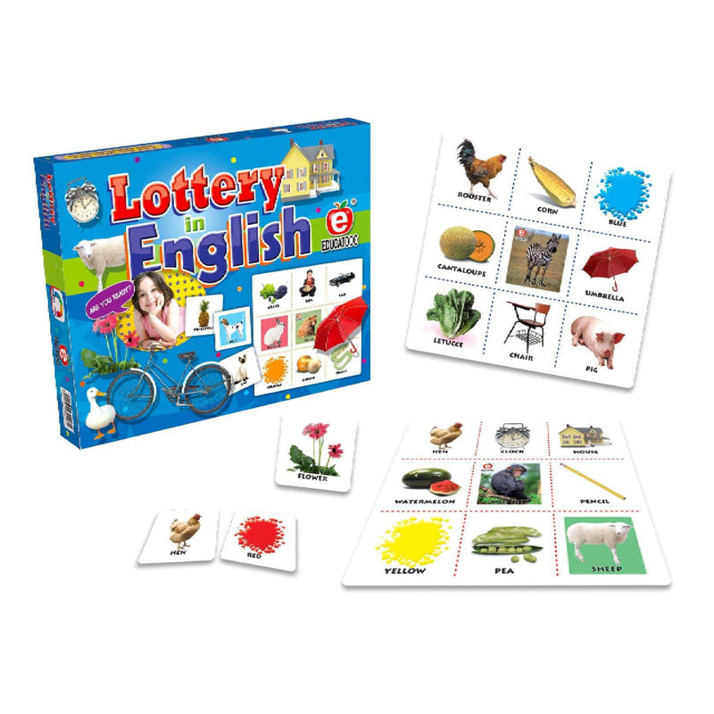 Lottery In English (Vocabulary)