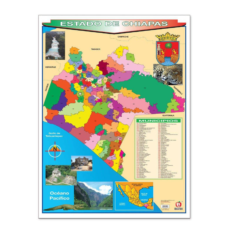 Póster Estado de Chiapas