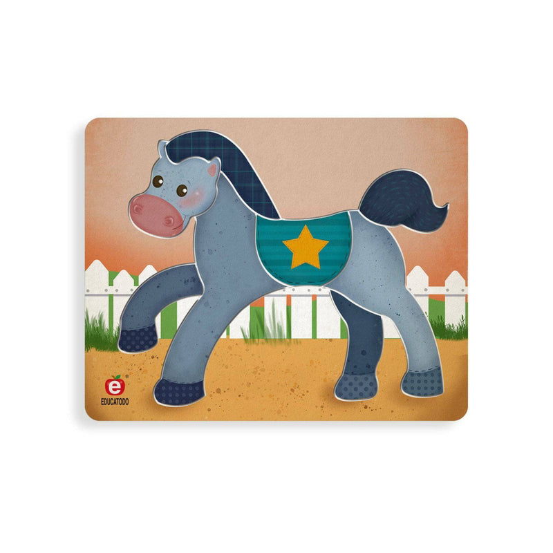 Rompecabezas El Caballo 21 x 16.5 cm