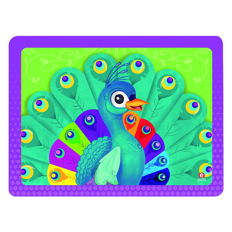 Rompecabezas El Pavo Real C/M Gde. 28 x 21 cm