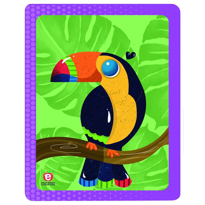 Rompecabezas El Tucán C/M Ch.21.5 x 17 cm