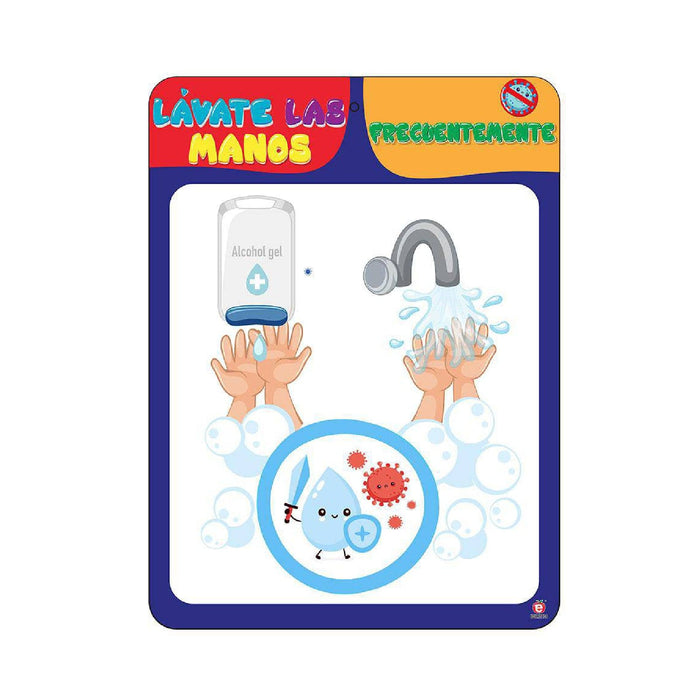 Señal Lávate Las Manos