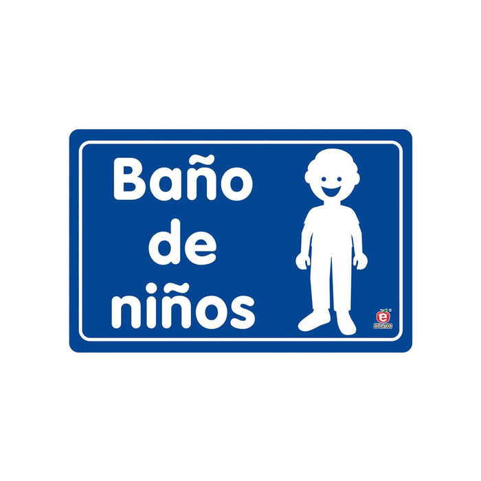 Señal Baño Niños
