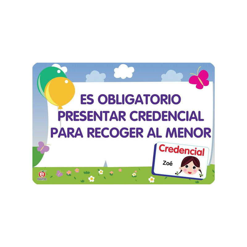 Señal Presentar Credencial