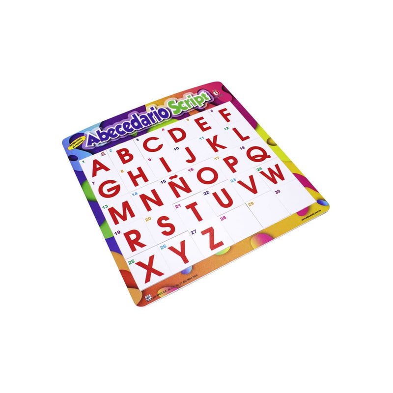 Tablero Abecedario Script