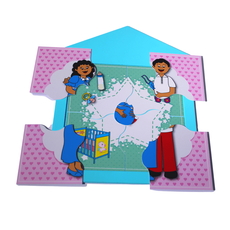 Tablero La Familia Nuevo Diseño - Educatodo material didáctico y juegos educativos - Educatodo