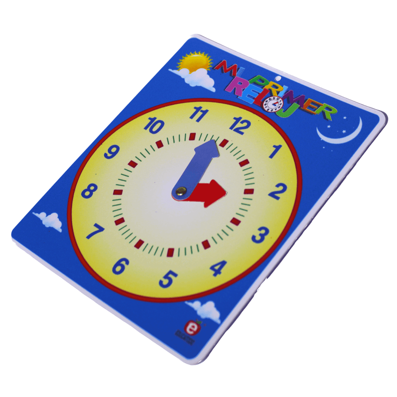 Mi Primer Reloj - Educatodo material didáctico y juegos educativos - Educatodo