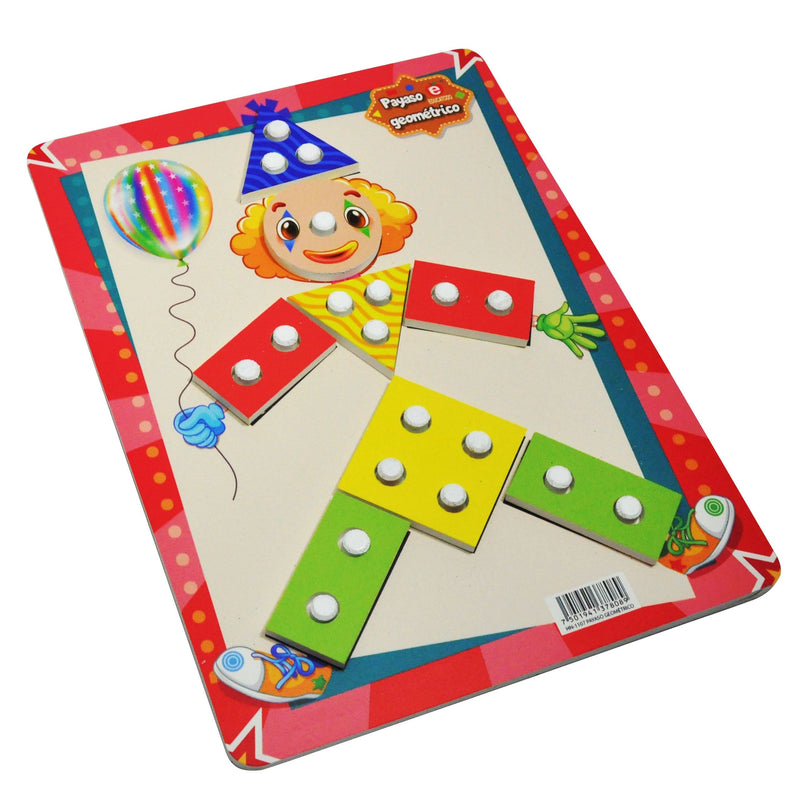 Payaso Geométrico - Educatodo material didáctico y juegos educativos - Educatodo