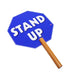 Sign Stand Up with Handle - Educatodo material didáctico y juegos educativos - Educatodo