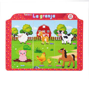 Tablero La Granja Nuevo Diseño - Educatodo material didáctico y juegos educativos - Educatodo