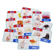 Tarjetas Abecedario Asociación LSM - Educatodo material didáctico y juegos educativos - Educatodo