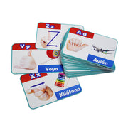 Tarjetas Abecedario Asociación LSM - Educatodo material didáctico y juegos educativos - Educatodo