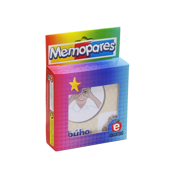 Memopares de Animales LSM - Educatodo material didáctico y juegos educativos - Educatodo