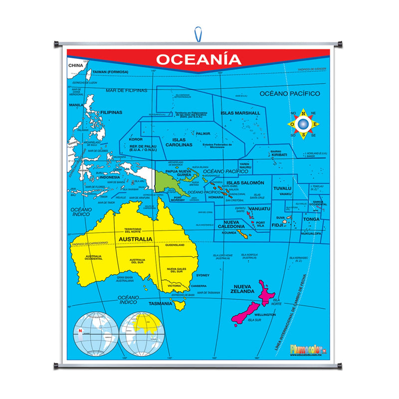 Plumocolor Oceania - Educatodo material didáctico y juegos educativos - Educatodo
