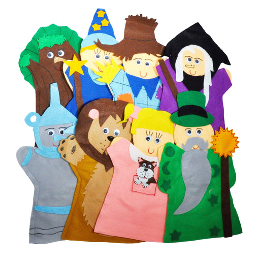 Juego de 8 Guiñoles El Mago de Oz - Educatodo material didáctico y juegos educativos - Educatodo