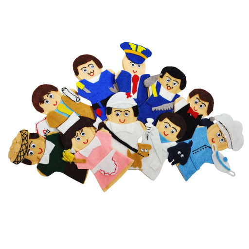 Juego de 10 Títeres digitales de Oficios - Educatodo material didáctico y juegos educativos - Educatodo