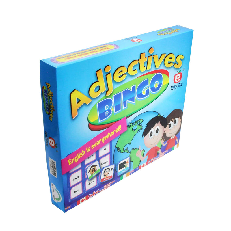 Adjectives Bingo - Educatodo