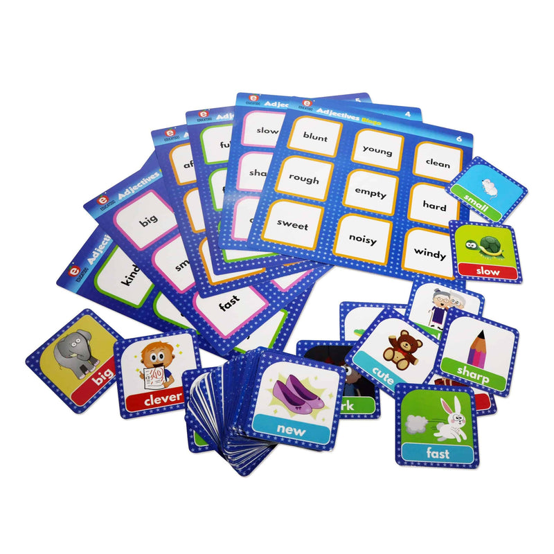 Adjectives Bingo - Educatodo