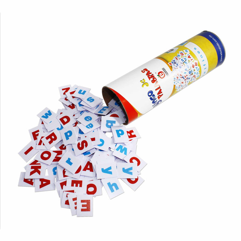 Bingo de Palabras en Tubo de cartón - Educatodo