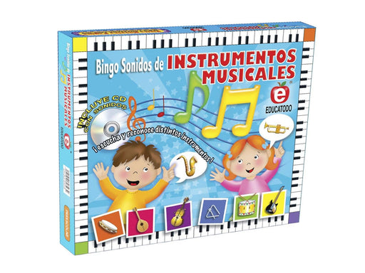 Bingo Sonidos de Instrumentos Musicales - Educatodo