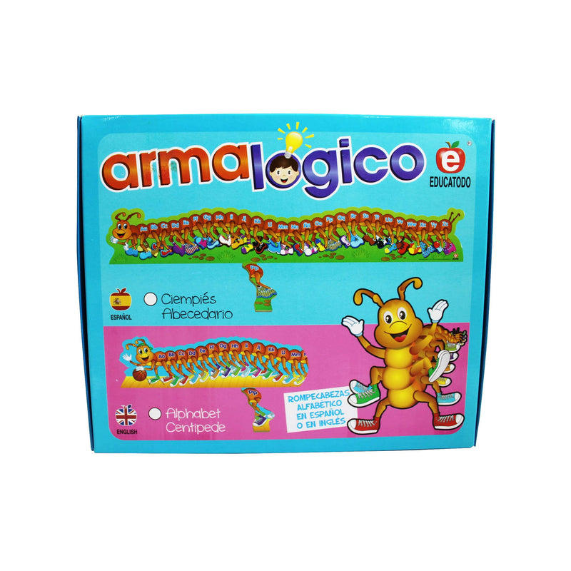 Ciempiés Abecedario - Educatodo