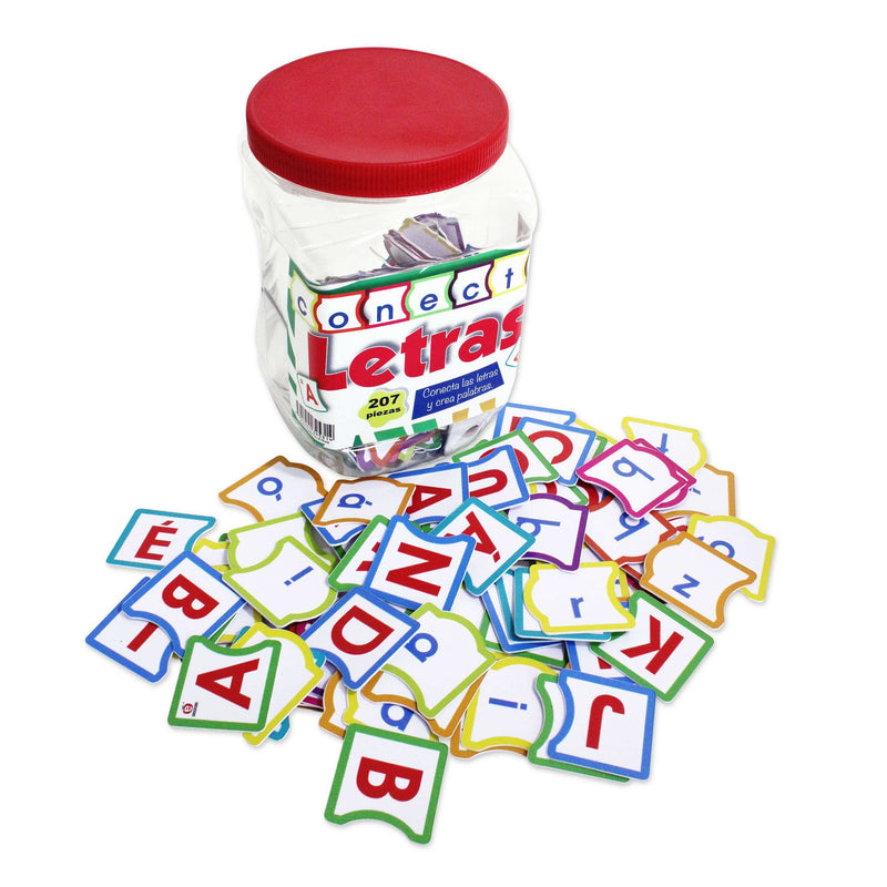 Conecta - Letras 207 Piezas - Educatodo