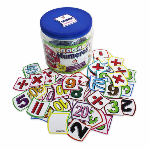 Conecta - Números 207 Piezas - Educatodo