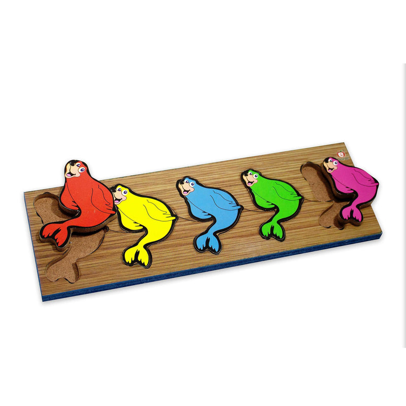Tablero Magnético de Seriación Focas - Educatodo material didáctico y juegos educativos - Educatodo