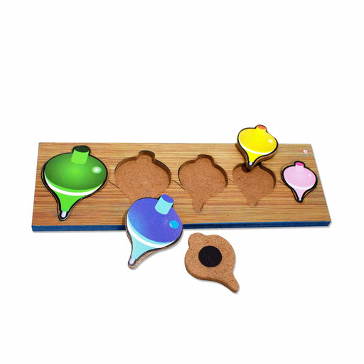 Tablero Magnético de Seriación Trompos - Educatodo material didáctico y juegos educativos - Educatodo