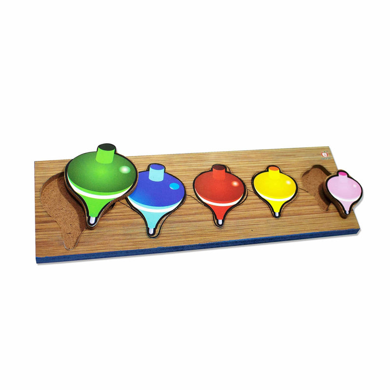 Tablero Magnético de Seriación Trompos - Educatodo material didáctico y juegos educativos - Educatodo