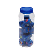 Dados de Plástico 3 x 3 cm con Números - Educatodo material didáctico y juegos educativos - Educatodo