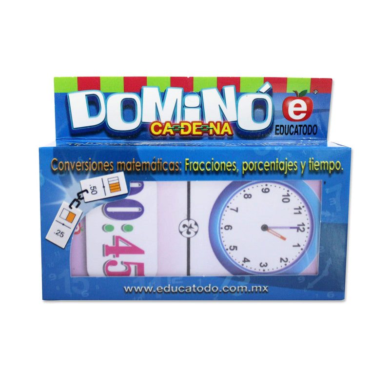Dominó 24 Horas - Educatodo material didáctico y juegos educativos - Educatodo