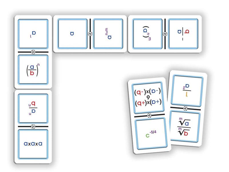Dominó Algebraico - Educatodo material didáctico y juegos educativos - Educatodo