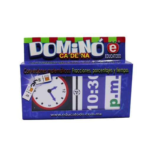 Dominó AM. PM. - Educatodo material didáctico y juegos educativos - Educatodo