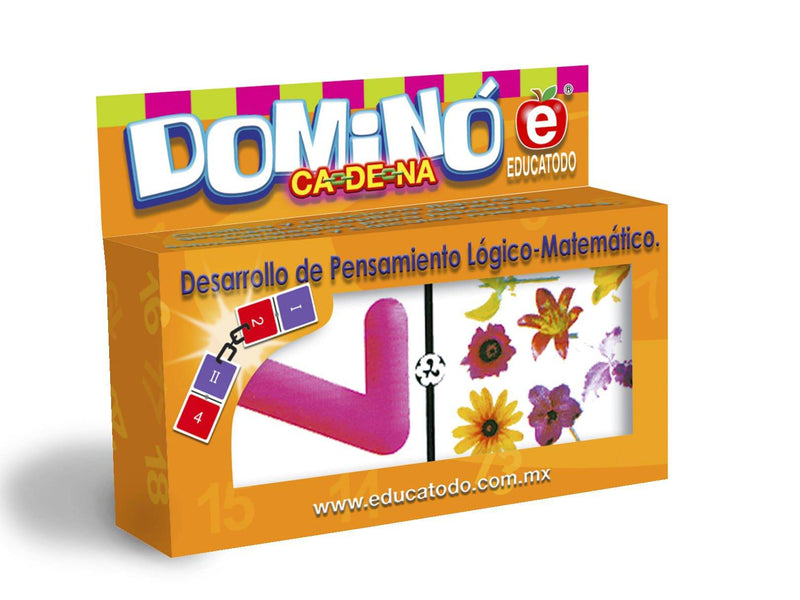 Dominó Asociación de Números - Educatodo material didáctico y juegos educativos - Educatodo