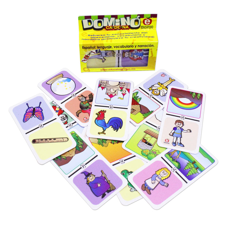 Dominó Cuenta Cuentos - Educatodo material didáctico y juegos educativos - Educatodo