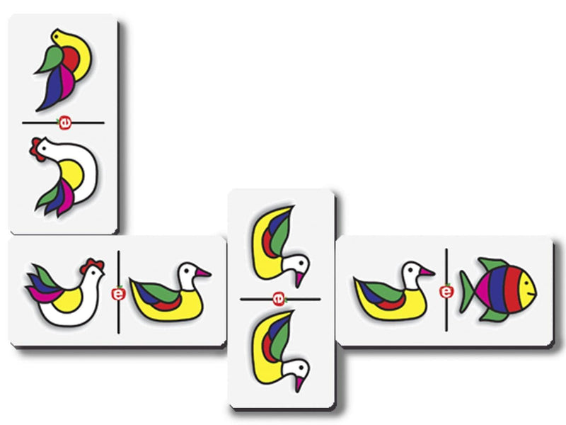 Dominó de Animales - Educatodo material didáctico y juegos educativos - Educatodo