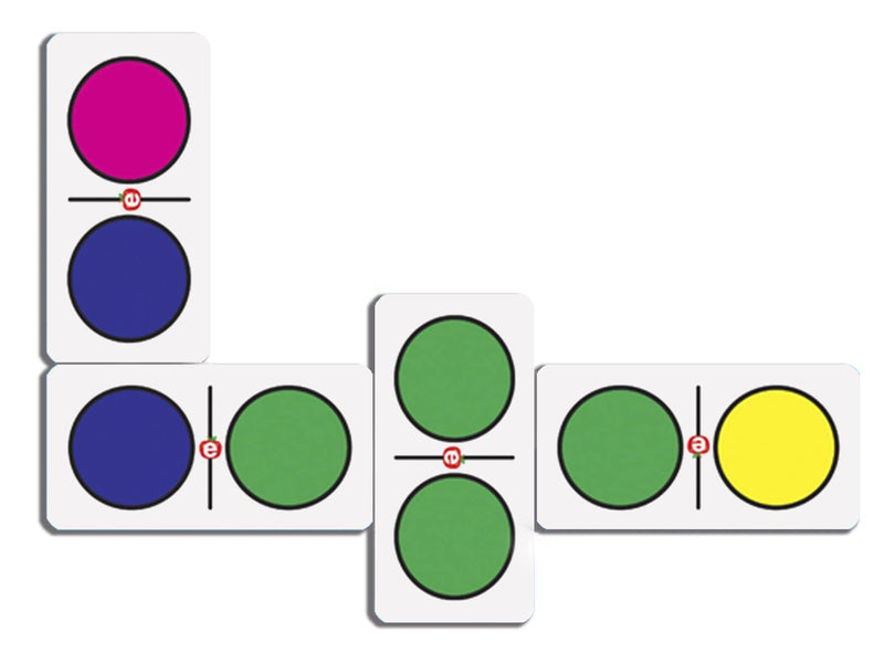 Dominó de Colores - Educatodo material didáctico y juegos educativos - Educatodo
