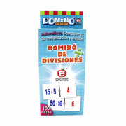 Dominó de Divisiones - Educatodo material didáctico y juegos educativos - Educatodo