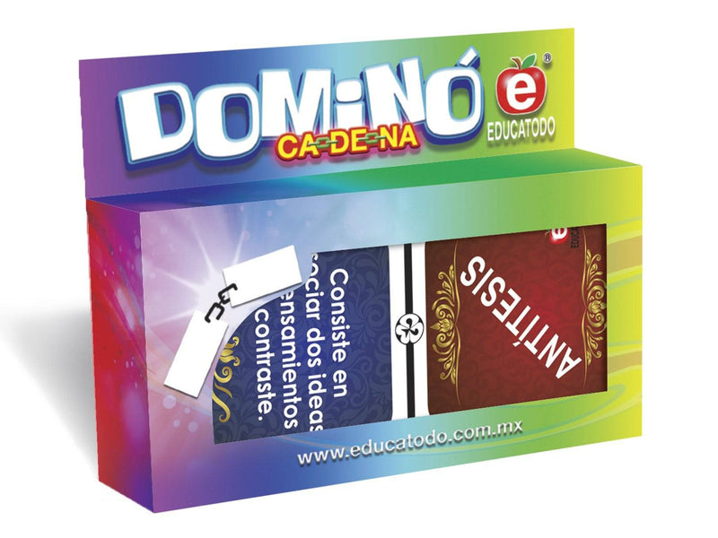 Dominó de Figuras Retóricas - Educatodo material didáctico y juegos educativos - Educatodo