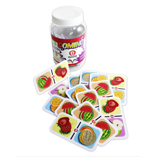 Dominó de Frutas - Educatodo material didáctico y juegos educativos - Educatodo