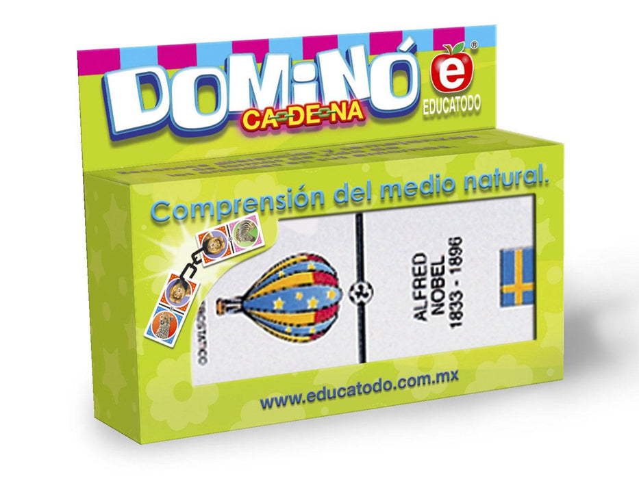 Dominó de Inventos e Inventores - Educatodo material didáctico y juegos educativos - Educatodo